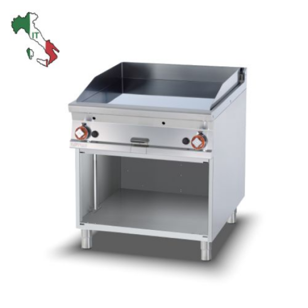  Πλατώ επιδαπέδιο αερίου διπλό λείο  FTL-98G 